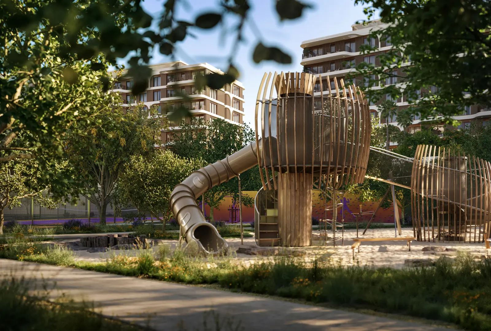 The Canopies at Yas Point: Spielplatz im Park