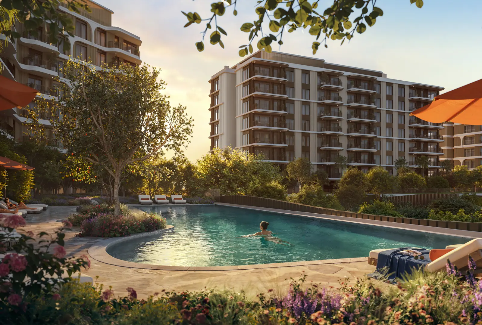 The Canopies at Yas Point: Pool im Garten