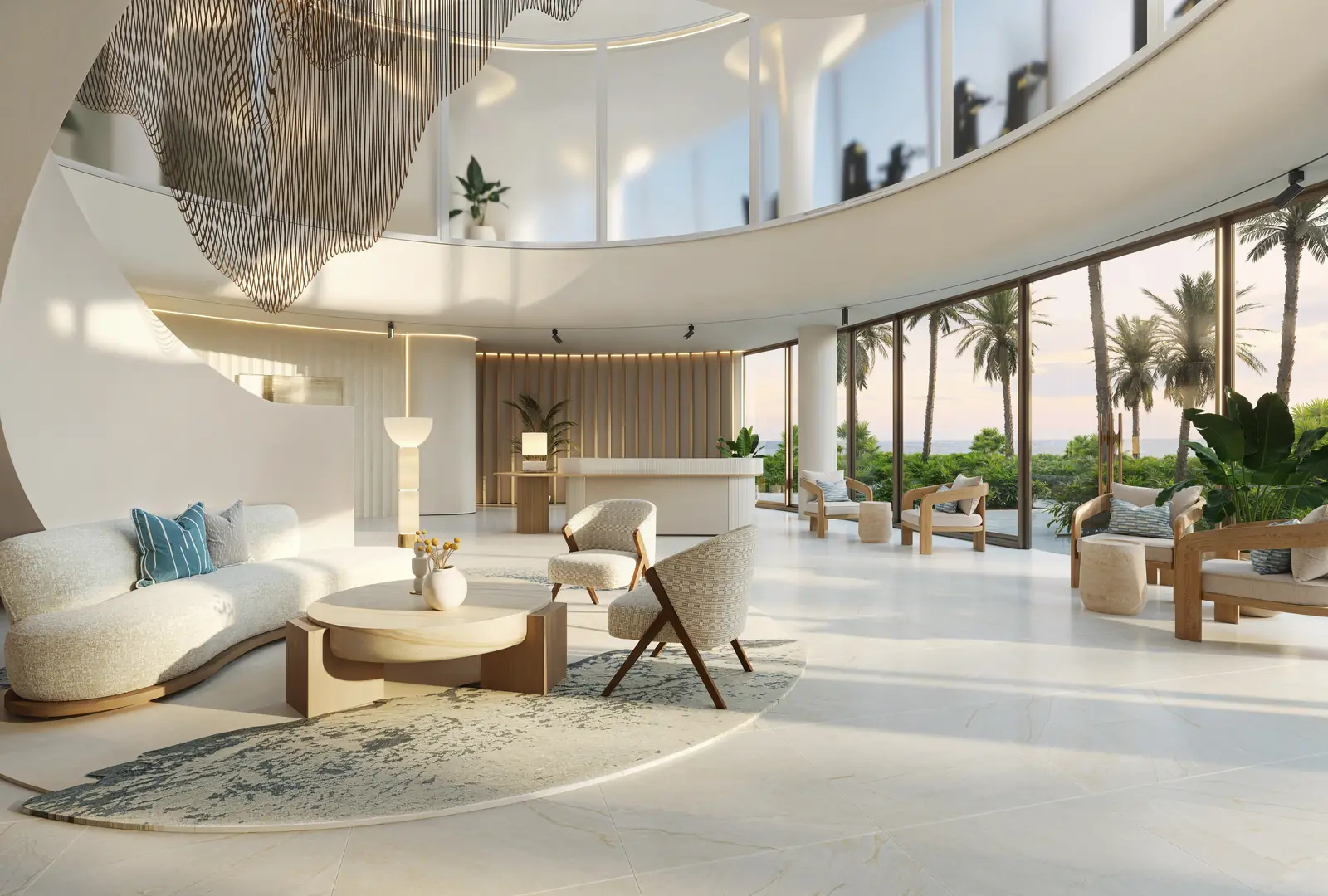 Fahid Beach Terraces: Lobby